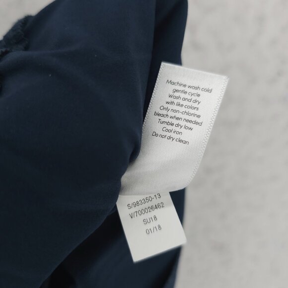 ATHLETA Aspire Ankle Pant Constellation Blue Cinch Lightweight EUC Size 0 - Picture 8 of 8